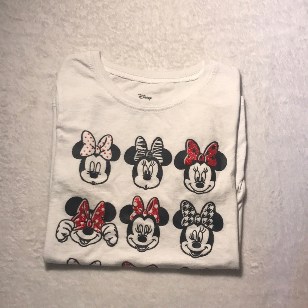 GIRLS MINNIE MOUSE SOFT TEE
